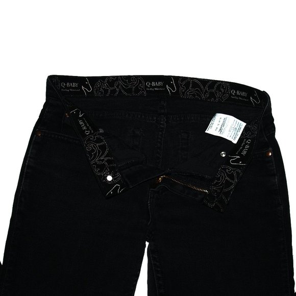 Wrangler Q-Baby Mid Rise Boot Cut Ultimate Riding Jeans - WRQ20BL - 29X29 - Picture 8 of 15